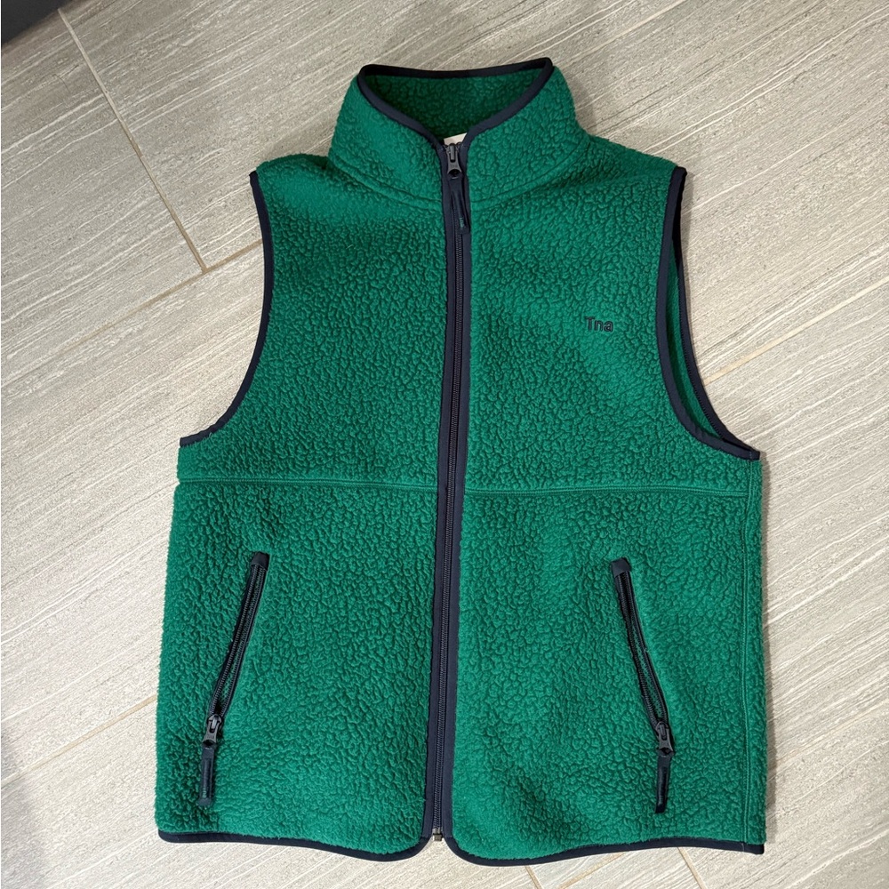 TNA polar fleece vest